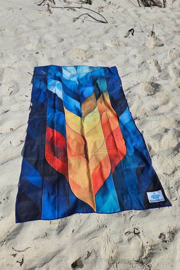 Strandlaken XL SooBluu Travel Towel Flame