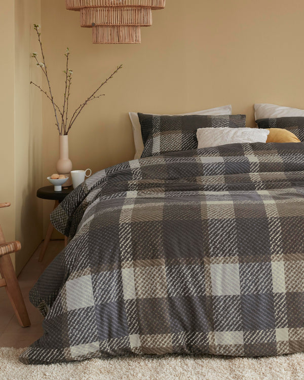 Beddinghouse Dekbedovertrek Trevian Natural - Flanel