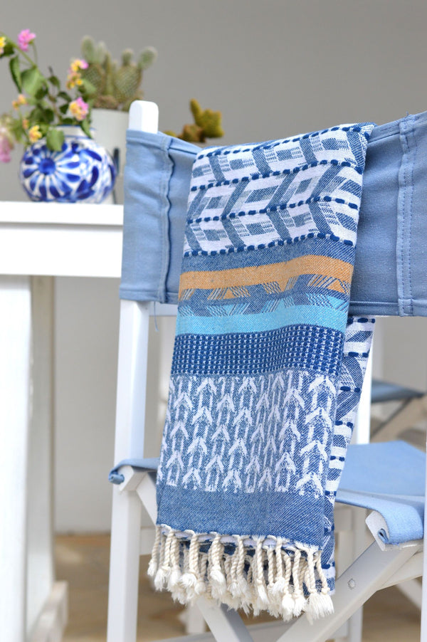 Hamamdoek Zusenzomer Esla Blue