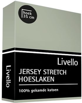 Hoeslaken Livello Jersey Mineral verpakking