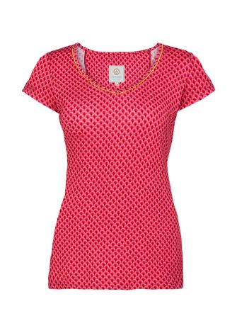 Top Korte Mouw Pip Studio Toy Suki Red Voorkant