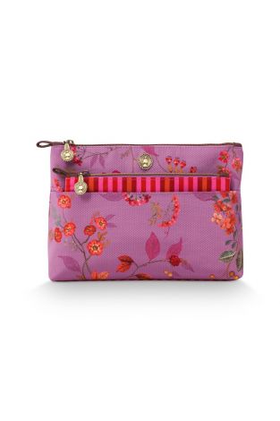 Cosmetic Bag Pip Studio Combi  Kawai Flower Fuchsia