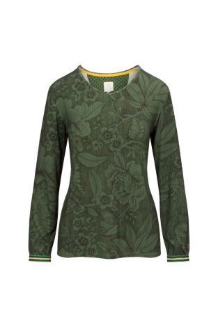 Shirt Lange Mouw Pip Studio Casa Dei Fiori Green