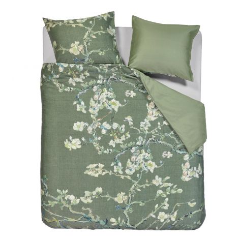 Dekbedovertrek Beddinghouse Van Gogh Almond Blossom Green topshot