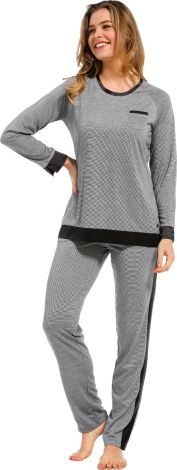 Pyjama Pastunette De Luxe Grey