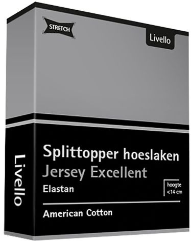 Splittopper Livello Excellent Jersey Light Grey